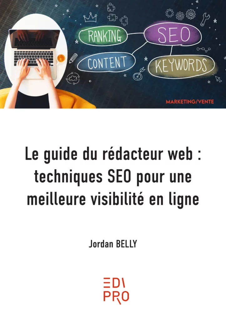 livre redaction web SEO Jordan Belly