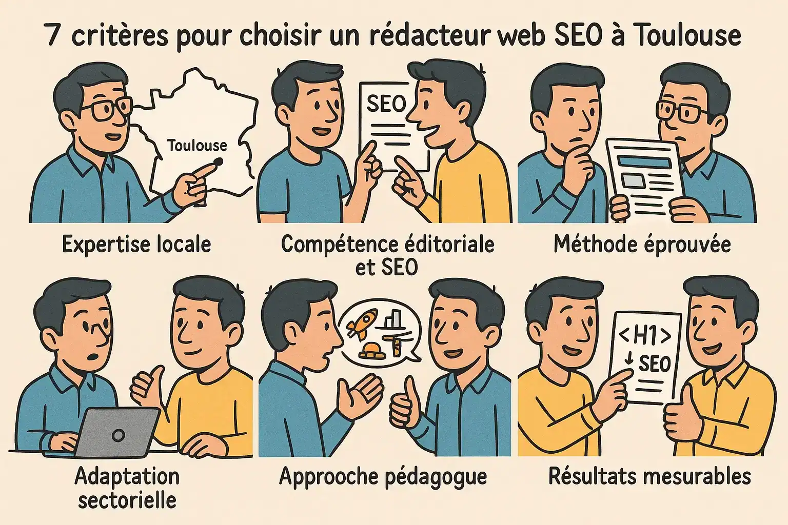 Choisir un rédacteur web SEO à Toulouse